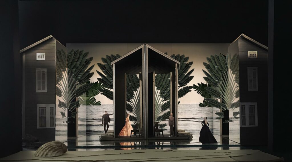 Maketa pro operu Alcina (Georg Friedrich Händel, Antonio Fanzaglia: Alcina, režie Jiří Heřman, premiéra 5. února 2022 v Janáčkově divadle Brno). Foto Dragan Stojčevski