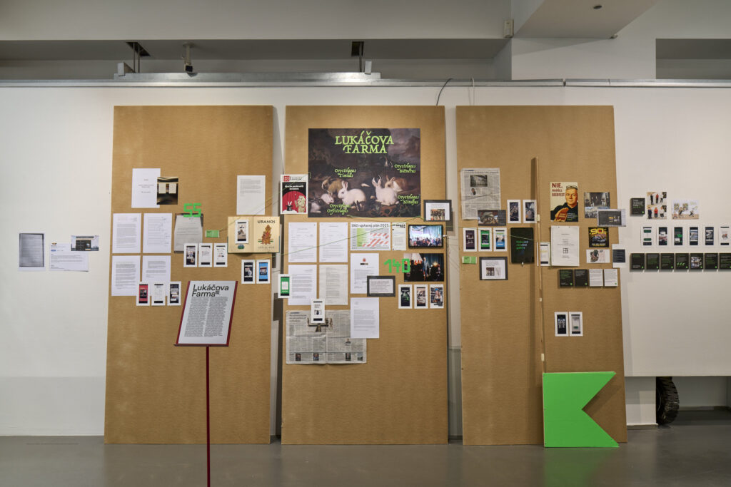 Slobodná národná galéria. Popis jedného zápasu v Domě fotografie, GHMP. Foto Jan Kolský